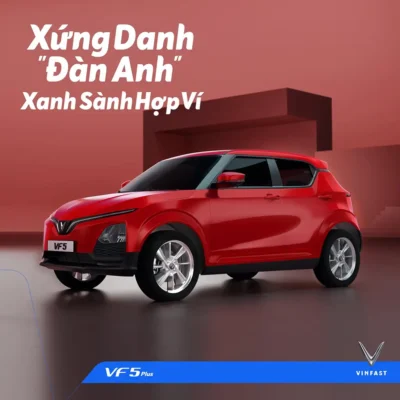 Vinfast VF5 Màu Đỏ