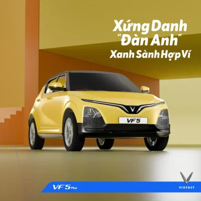 Vinfast VF5 Màu Vàng