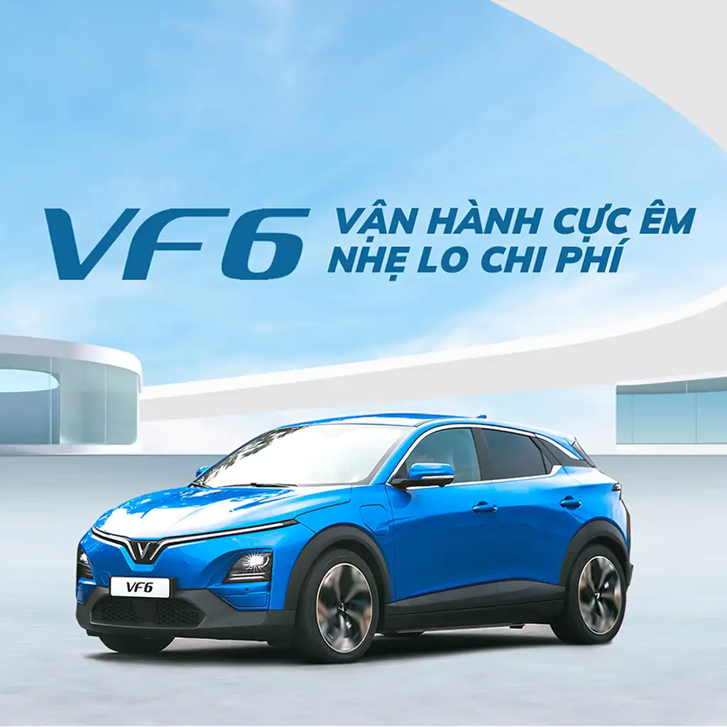 VinFast Vf6 xanh dương