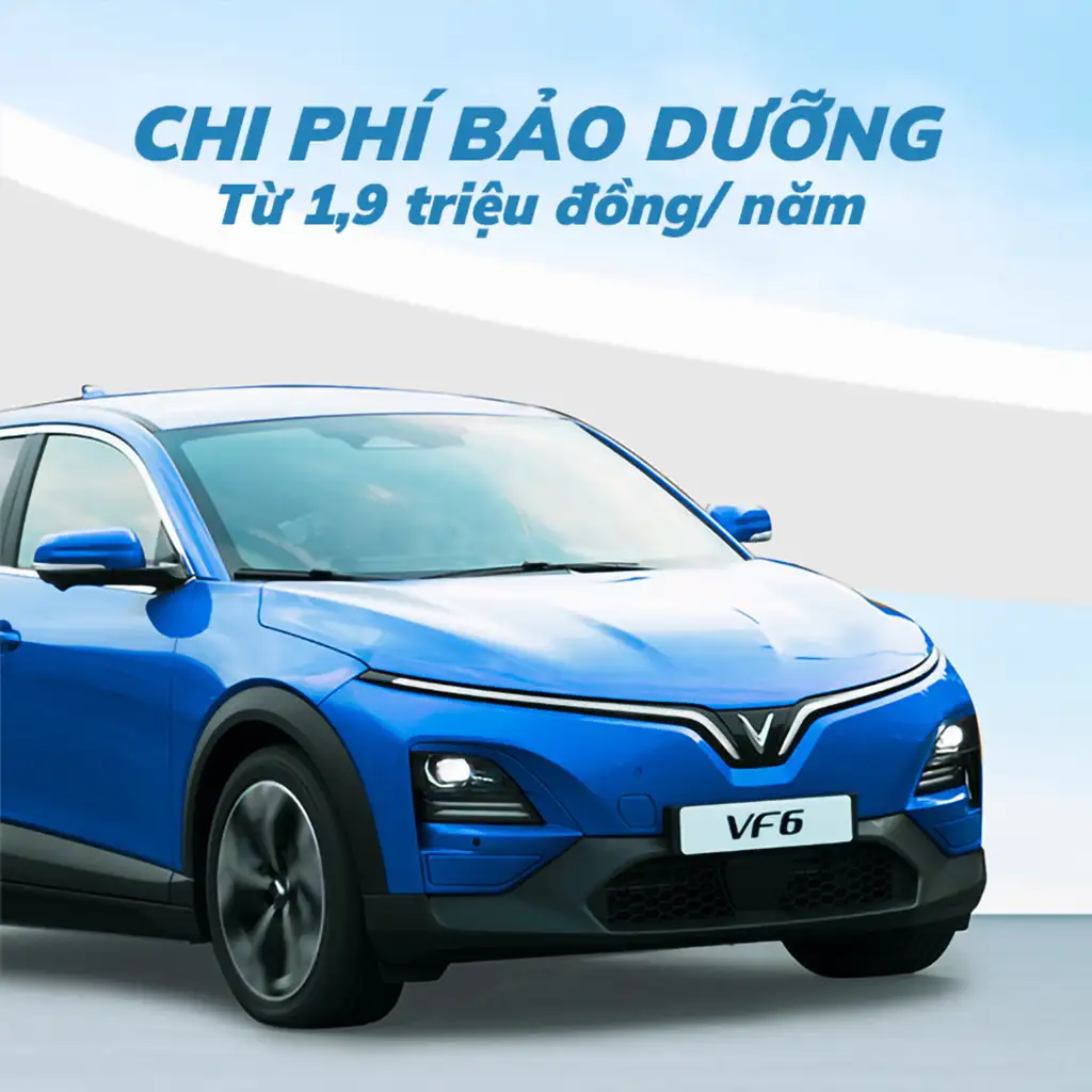 VinFast Vf6 xanh dương